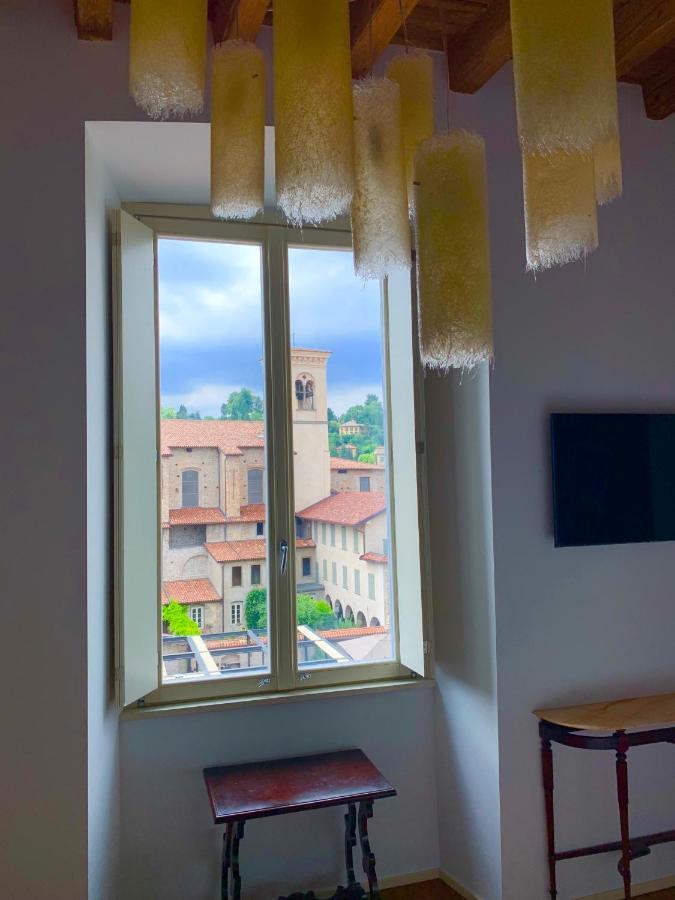 "Camera Con Vista" Bergamo Alta Kültér fotó